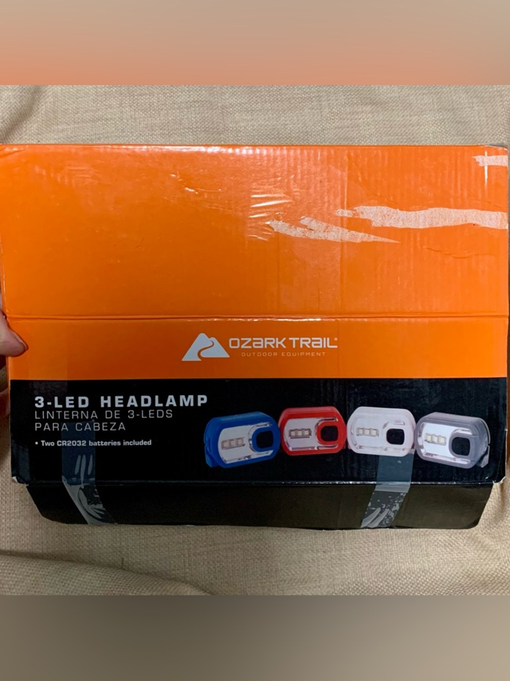 Ozark Trail 3-LED Headlamp Lot of 19 New Camping Hiking Emergency Lights